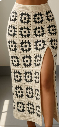 Handmade Crochet Skirt – Stylish & Comfortable